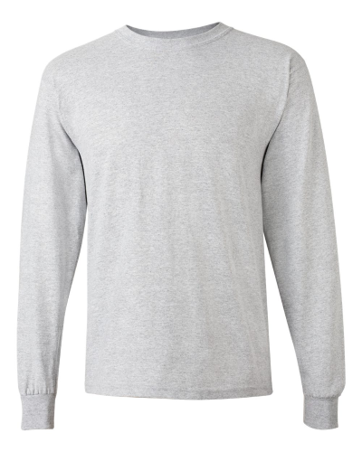 Sport Grey Heavy Cotton Long Sleeve T-Shirt - Shore Promotions