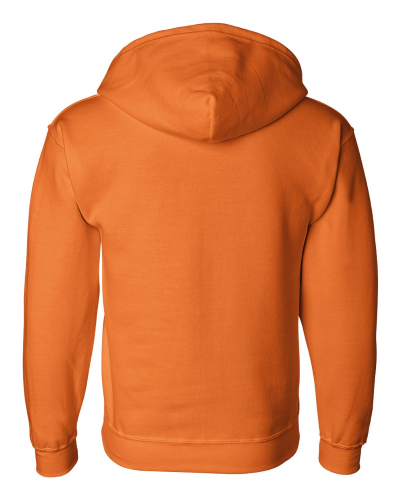 Safety Orange Ultra Blend Full-Zip Hooded Sweatshirt - Shore Promotions